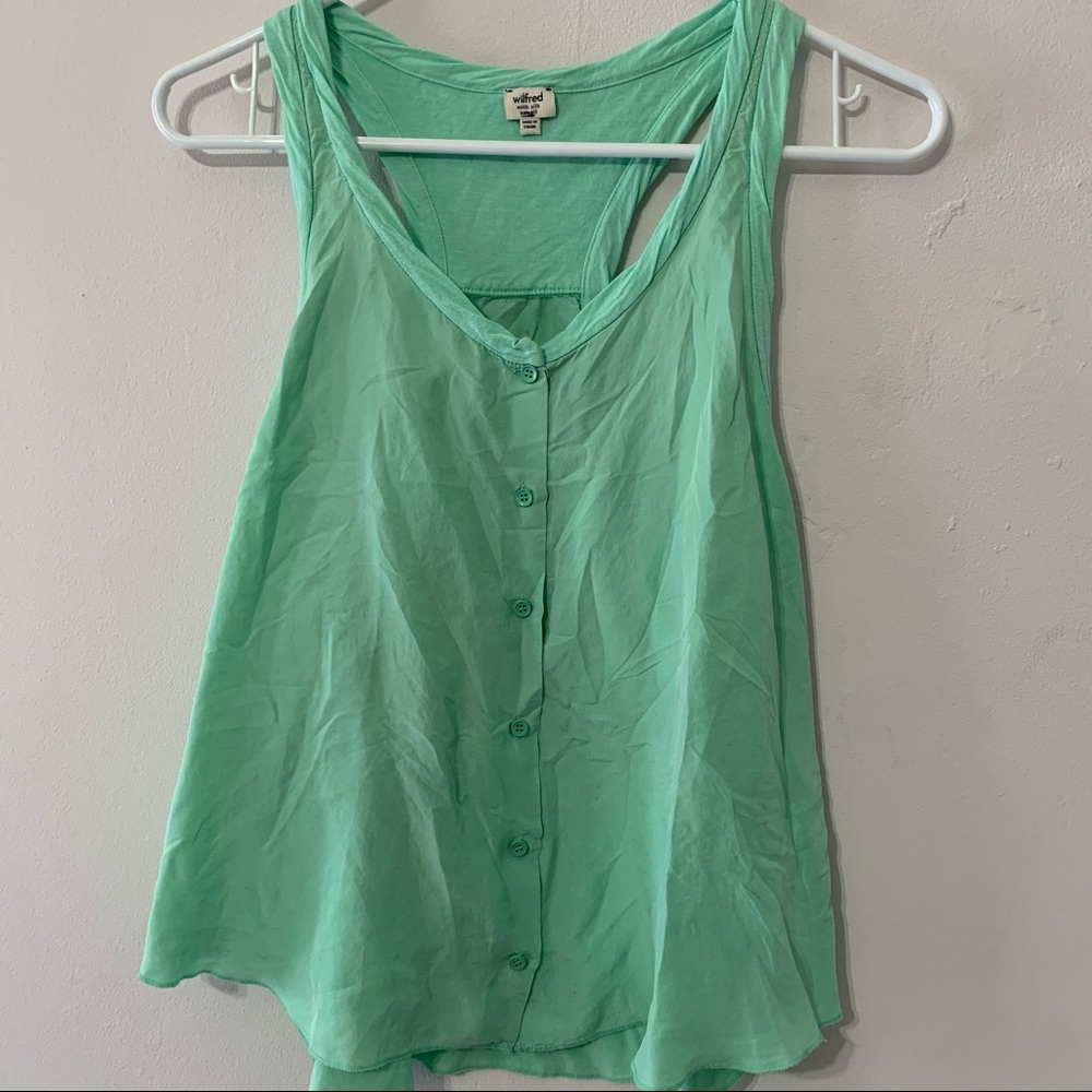Wilfred Aritzia Silk Aline Tank | XS